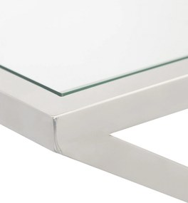 Konsola Vertigo silver 120x40x80cm