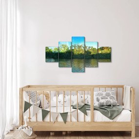 Obraz - jezioro (125x70 cm)