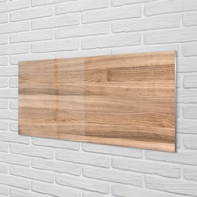 Panel szklany do Kuchni Szlachetna Struktura Drewna