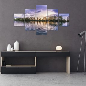 Obraz jeziora (125x70 cm)