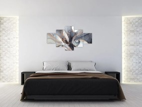 Obraz - Szary marmur (125x70 cm)