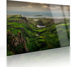 Obraz na szkle - Quiraing, Szkocja (70x50 cm)