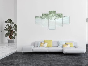 Obraz - Abstrakcja pędzle (125x70 cm)