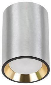 Oświetlenie punktowe CHLOE 1xGU10/35W/230V okrągły matowy chrom/złoty