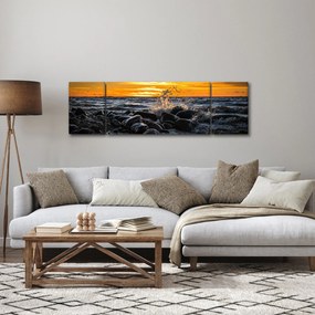 Obraz fal morskich (170x50 cm)