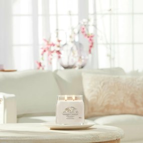 Yankee Candle świeczka zapachowa Signature w szkle średnia Warm Cashmere, 368 g, M