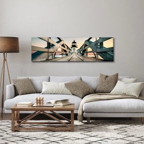 Obraz - Na molo (170x50 cm)