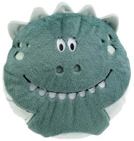 Poduszka do pokoju dziecięcego, pluszowy dinozaur, Ø 40 cm