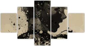 Obraz - Kobieta jazzowa (125x70 cm)