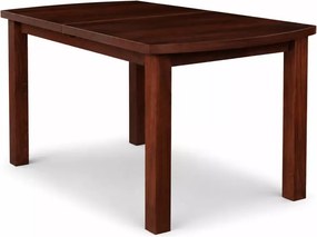 Stół rozkładany Klaris z owalnym laminowanym blatem 150-190x80 i drewnianymi nogami
