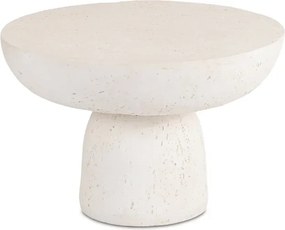 Stolik Kawowy PLOT 65 cm Krem/Beż Japandi