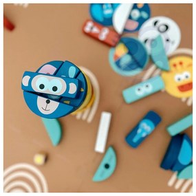 Tooky toy gra zręcznościowa klocki zwierzęta certyfikat fsc