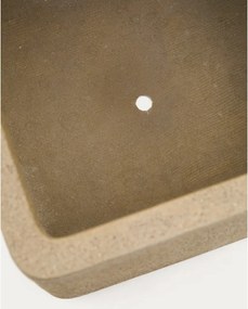 Osłonki na doniczki z imitacji kamienia zestaw 2 szt. Minoa – Kave Home