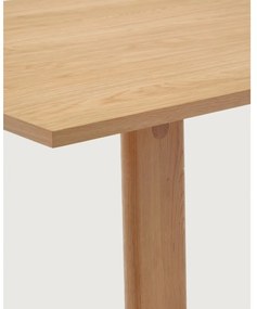 Rozkładany stół z dodatkowym blatem z blatem w dekorze dębu 95x200 cm Arlen – Kave Home