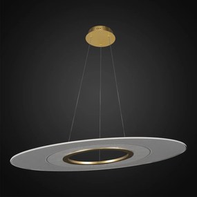 Pojedyncza lampa ledowa z okrągłym kloszem Eclipse No.1