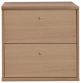 Naturalna wisząca szafka nocna w dekorze dębu Mistral – Hammel Furniture