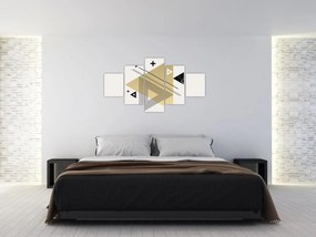 Obraz - Kształty geometryczne N⁰4 (125x70 cm)