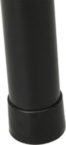 Outsunny Grill węglowy Metal BBQ z pokrywą Termometr Koła Wózek grillowy 95x71,5x102 cm Czarny