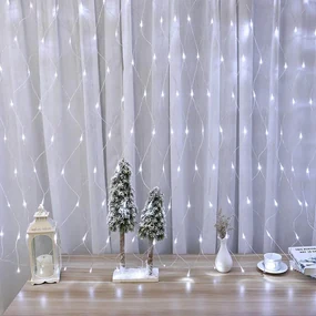 Siatka LED-owa, 128 LED-ów, w 2 kolorach, zimna biel