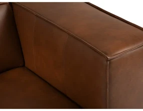 Koniakowa skórzana sofa 227 cm Madame – Windsor &amp; Co Sofas