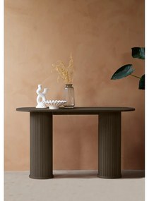 Brązowa konsola 40x130 cm Nola – Unique Furniture