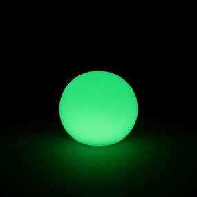 Świecąca kula LED 30 cm – 6 RGB + 3 białe