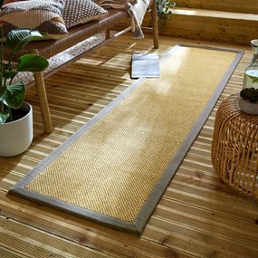 Szaro-jasnobrązowy dywan odpowiedni na zewnątrz 60x230 cm Sisal Look – Flair Rugs