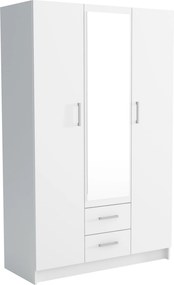 Szafa PINELLO - Biały / 2 szuflady / 120 cm