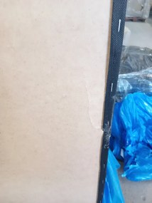Promocja Różowa rozkładana sofa narożna ZENA, dwustronna druga jakość