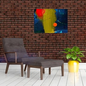 Obraz na szkle - kolorowy obraz (70x50 cm)