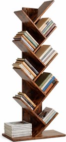 Brązowy Industrialny Regał Drzewko 80X35X100 G5-B93