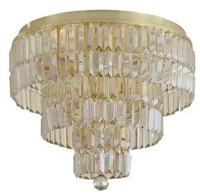 Searchlight 61321-6SB - Lampa sufitowa EMPIRE 6xE14/60W/230V IP44