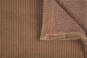 Pluszowy koc z barankiem, CLAYTON, 130 × 160 cm