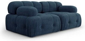 Ciemnoniebieska sofa 192 cm Ferento – Cosmopolitan Design