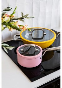Patelnia z pokrywką/z powłoką ceramiczną wok ø 28 cm Meda 3.0 – FABINI