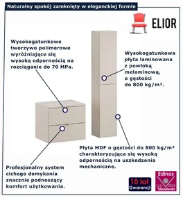 Kaszmirowy zestaw mebli łazienkowych F4-E68