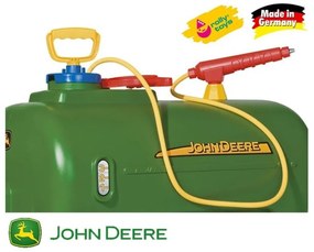 Rolly toys rollytrailer cysterna 10 l john deere dwuosiowa + pompka