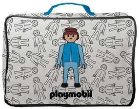 Biały tekstylny dziecięcy pojemnik na zabawki 25x11x36 cm Everywhere – Playmobil