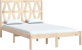 Łóżko z litego drewna sosny 120x200 C4-L96