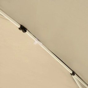 Outsunny Pawilon 2,95 x 2,95 m Składany Pawilon Ogrodowy, Partytent, Ochrona przed UV, Stal+Tkanina Oxford, Czarny