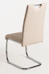 Zestaw 4 Krzese Hallen Tkanina