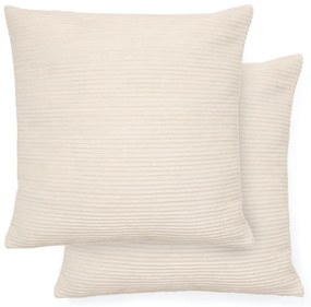 Żakardowe poszewki na poduszki zestaw 2 szt. 50x50 cm Vindi – Kave Home