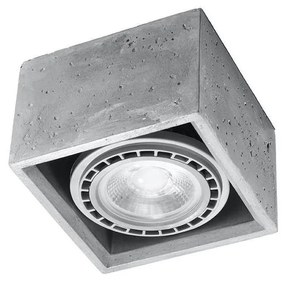 Sollux SL.0883 - Lampa sufitowa QUATRO 1xGU10/40W/230V beton