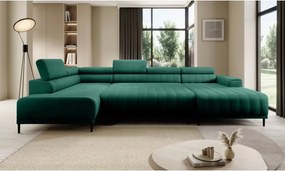 Narożnik CALDO XL Lewostronny z funkcją spania wolnostojąca w tkaninie RUN AGAIN 36 WERSAL