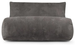Czarny sztruksowy worek do siedzenia Sofa Seat Lounge – SLOWDOWN
