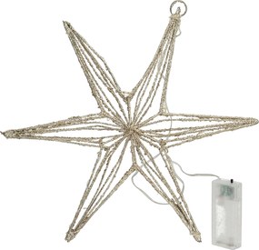 Gwiazda led Glitter Star 30 cm