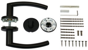 Okucia drzwiowe ze stali nierdzewnej RK.C-FORM. WC.CE