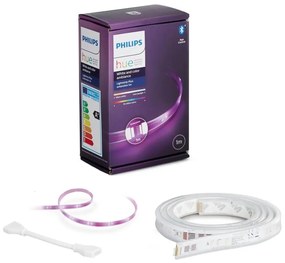 LED RGBW Ściemnialna taśma Philips Hue WHITE AND COLOR AMBIANCE 1m LED/11W/12V