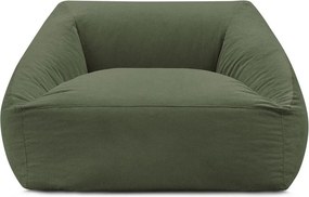 Zielony sztruksowy worek do siedzenia Lilibet – Bobochic Paris