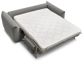 Szara rozkładana sofa 214 cm Ernest – Bobochic Paris